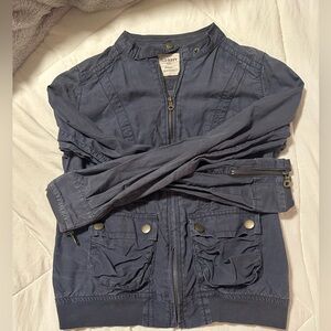 S Old navy faded grey bomber jacket.